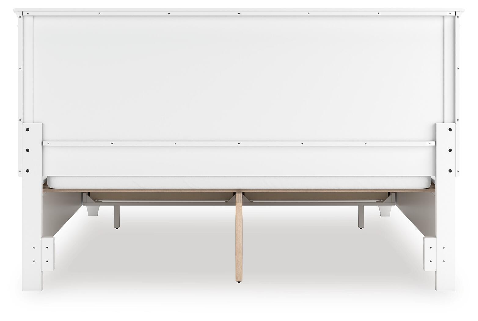 Fortman Panel Storage Bed - White  (B680-SI) - Image 7