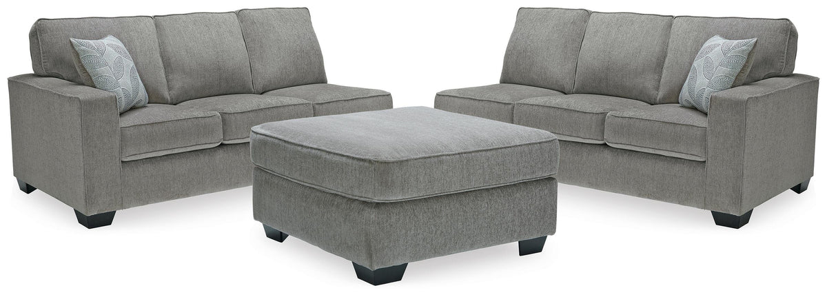 Altari 2-Piece Sectional with Ottoman (87214-SI)