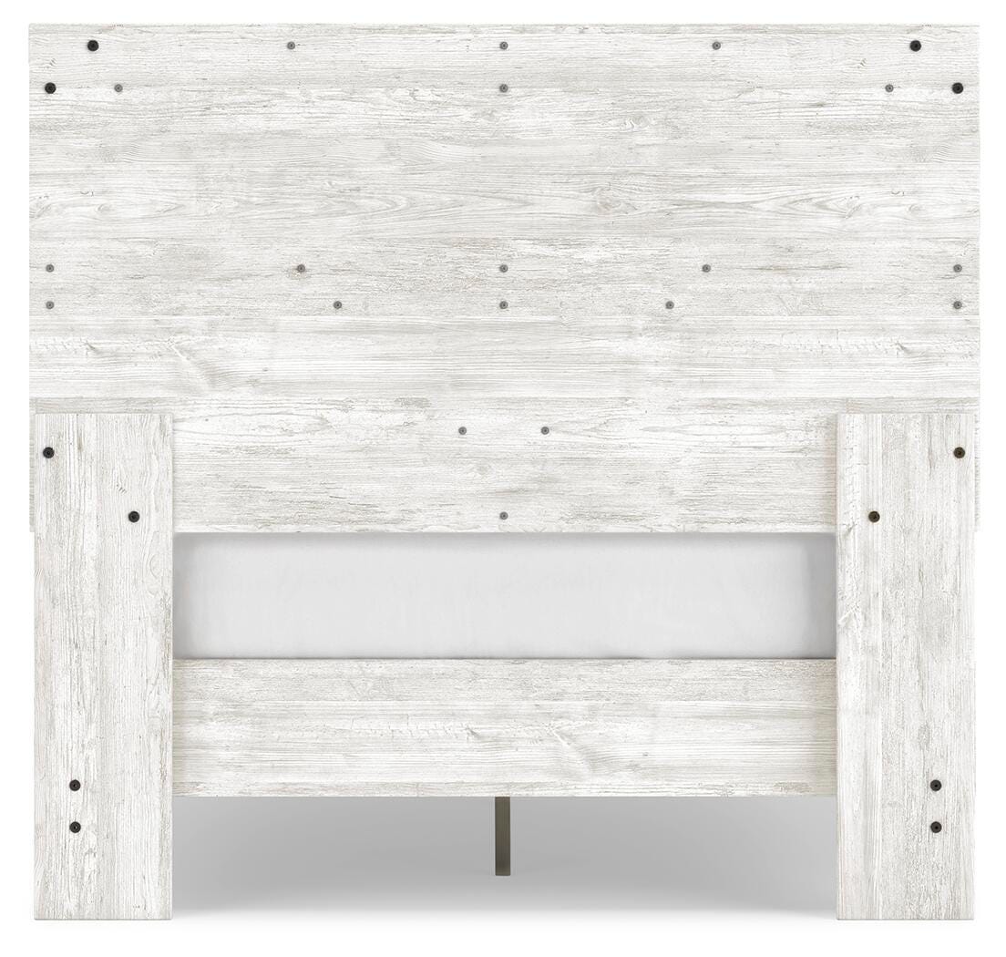 Shawburn Panel Bed with Chest - White/Brown  (EB4121-SI) - Image 6