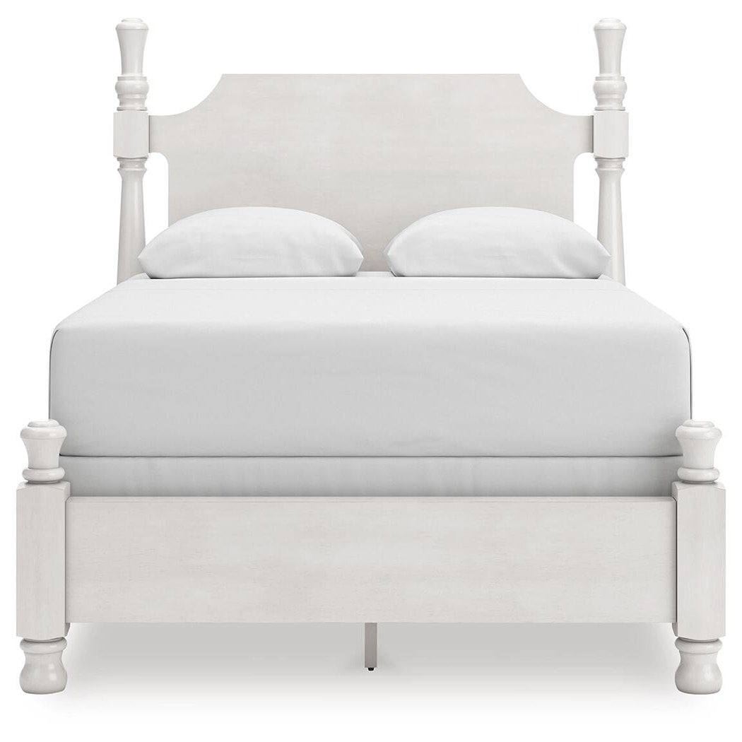 Rowlenstown Queen Poster Bed, Dresser and Mirror (PCB823-SI) - Image 9