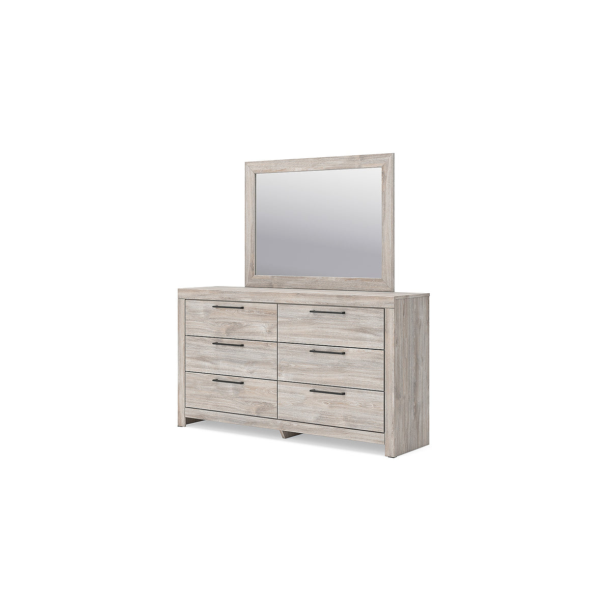 Broachmyn Twin Panel Bed, Dresser and Mirror (PCB1120-SI) - Image 8
