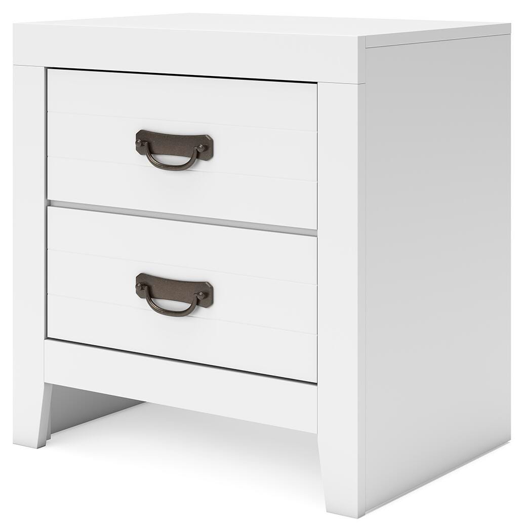 Binterglen Panel Bed, Dresser, Chest and 2 Nightstands (B427-SI) - Image 29