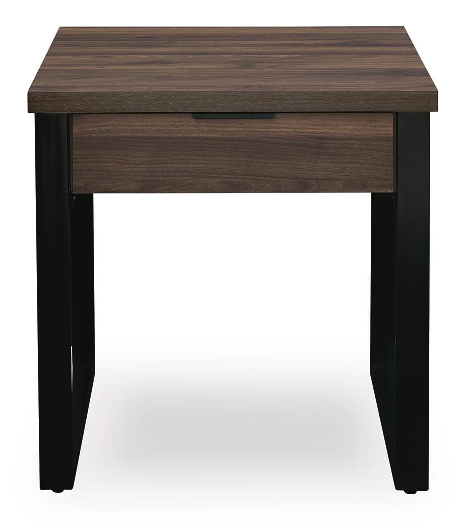 Wickman Falls End Table - Dark Brown  (T318-SI) - Image 4