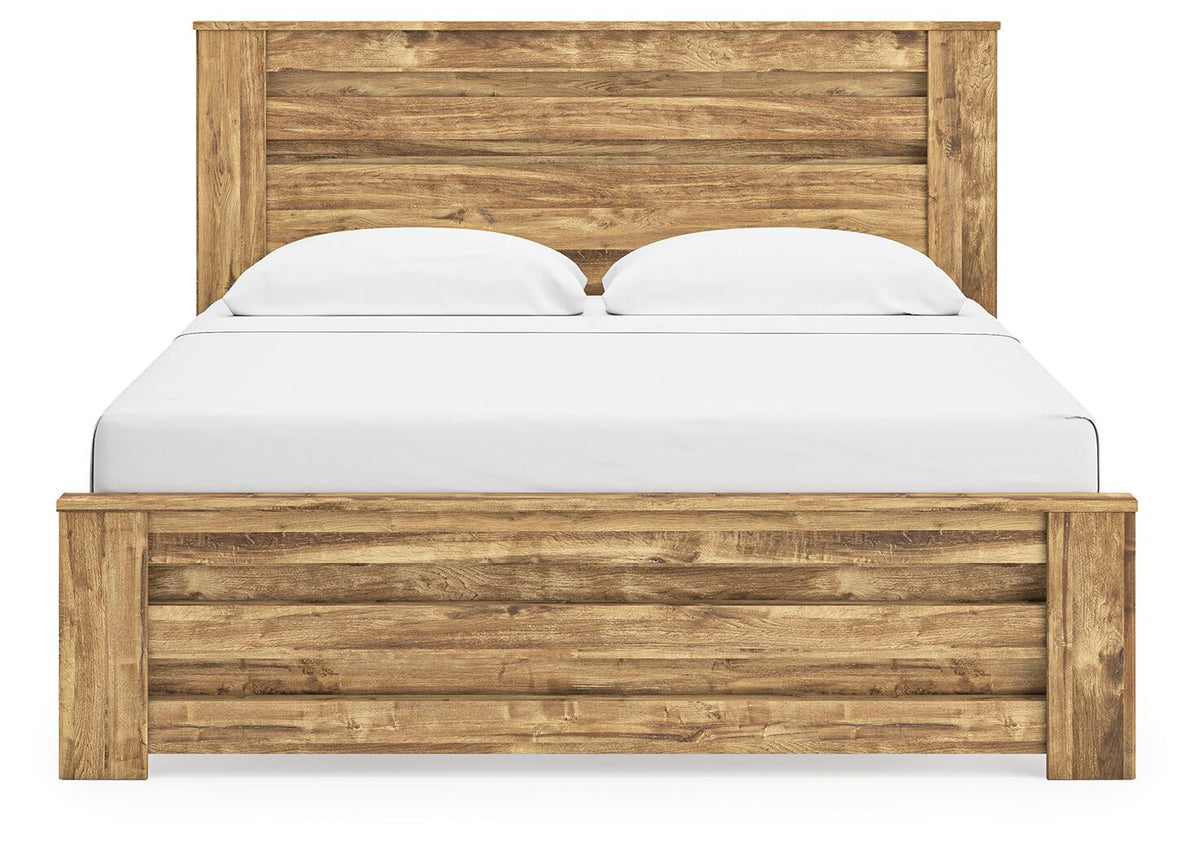 Maystonna King Panel Bed (PCB1580-SI) - Image 4