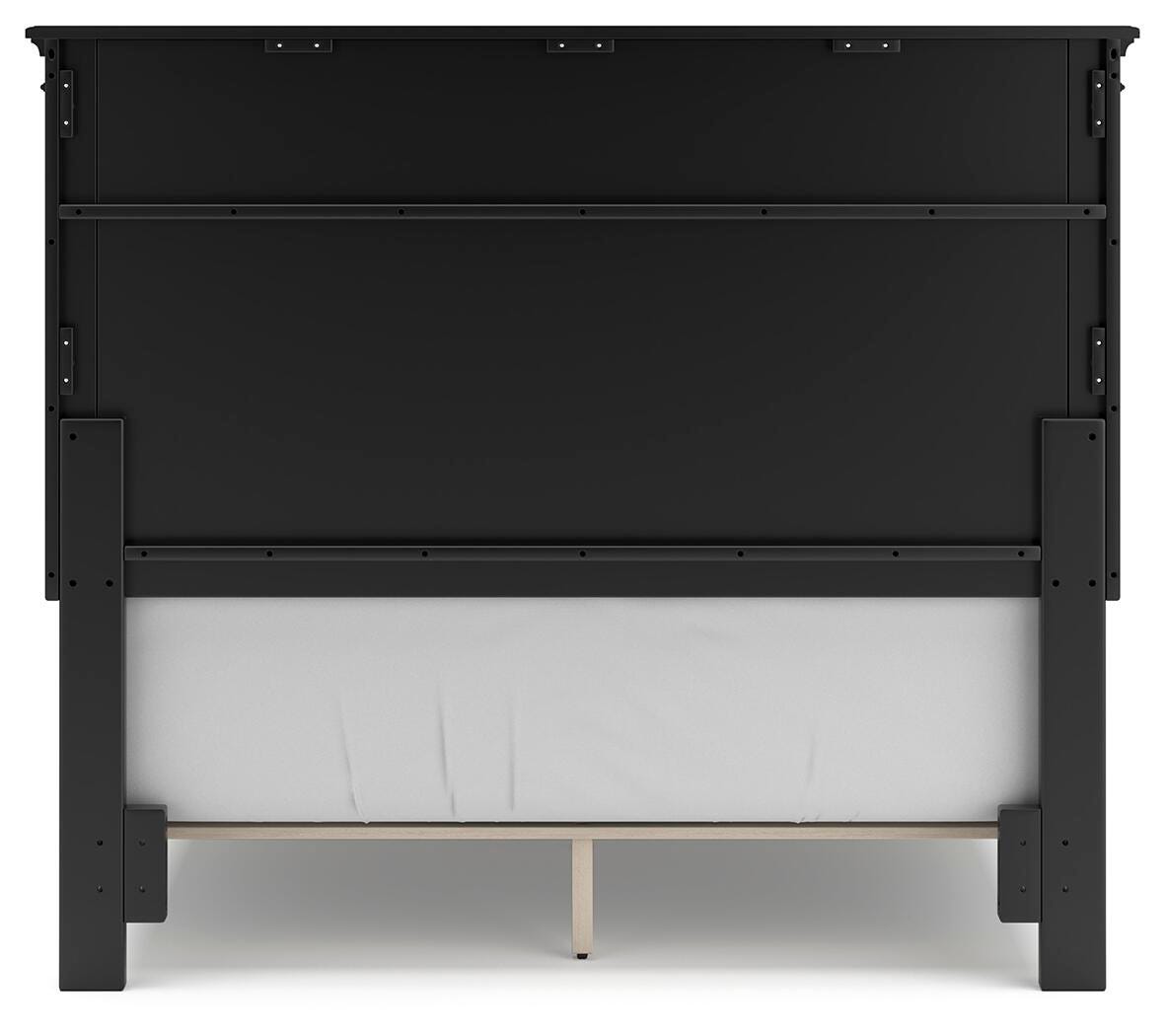 Lanolee Panel Bed and Chest - Black  (B687-SI) - Image 15