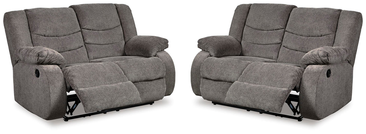 Tulen Set of 2 Reclining Loveseats (98606-SI)