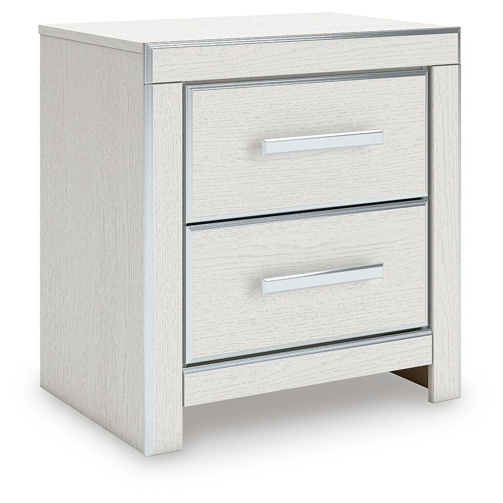 Zuraleus King Upholstered Panel Bed, Dresser, Mirror and Nightstand (PCB3381-SI) - Image 17