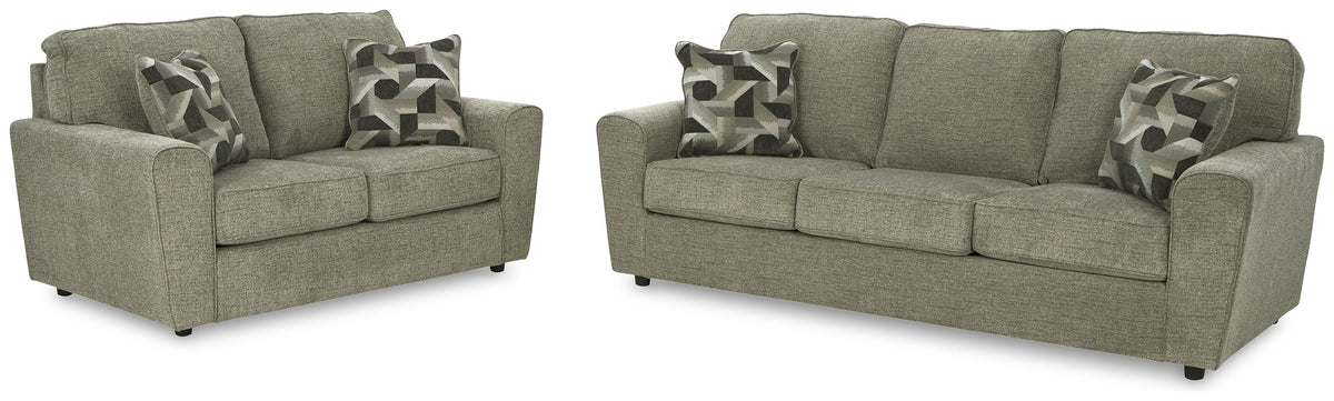 Cascilla Sofa and Loveseat (26805-SI)