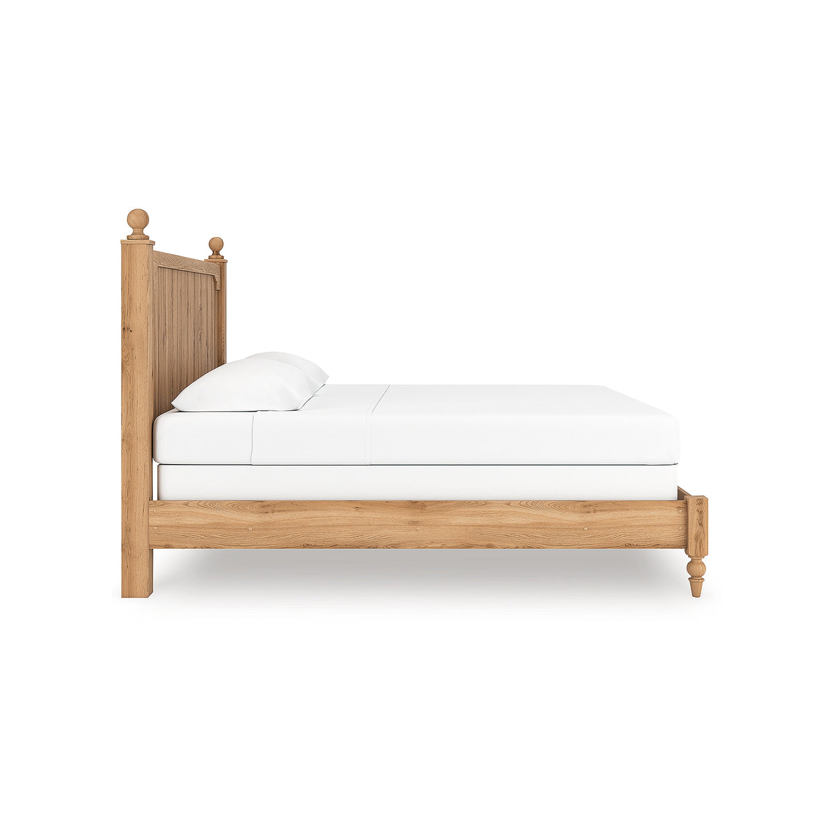 Aleaport King Panel Bed, Dresser, Mirror and Nightstand (PCB1075-SI) - Image 12