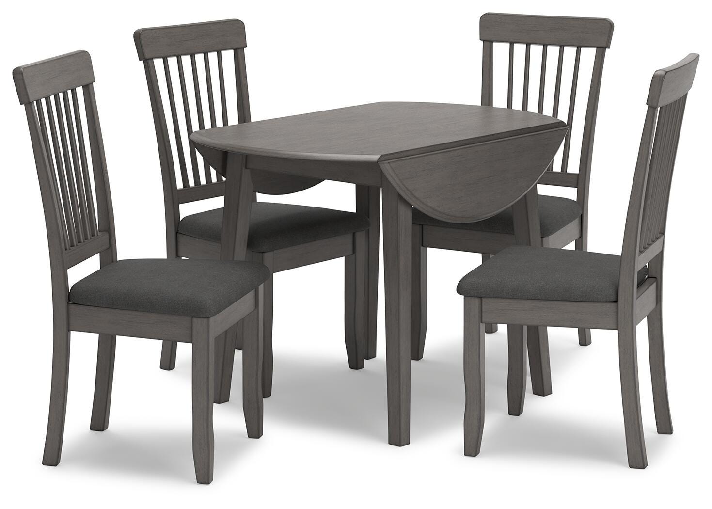 Shullden Dining Table and 4 Chairs (D194-SI) - Image 2
