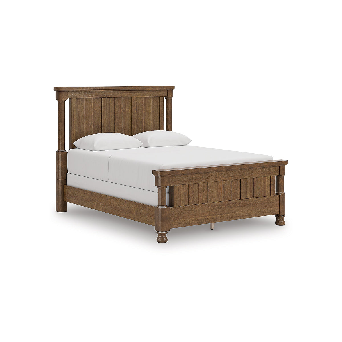 Rowlenstown Queen Poster Bed, Dresser and Mirror (PCB824-SI) - Image 7