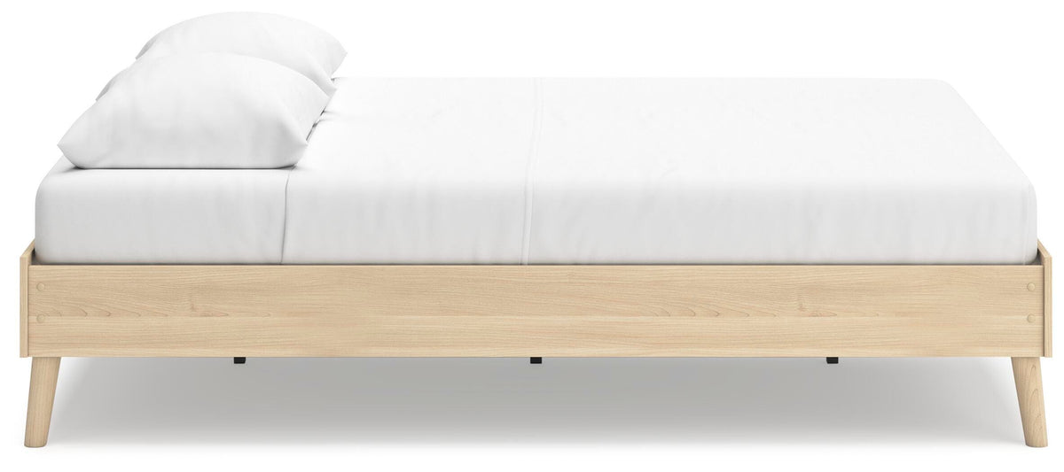 Cabinella Platform Bed - Tan  (EB2444-SI) - Image 7