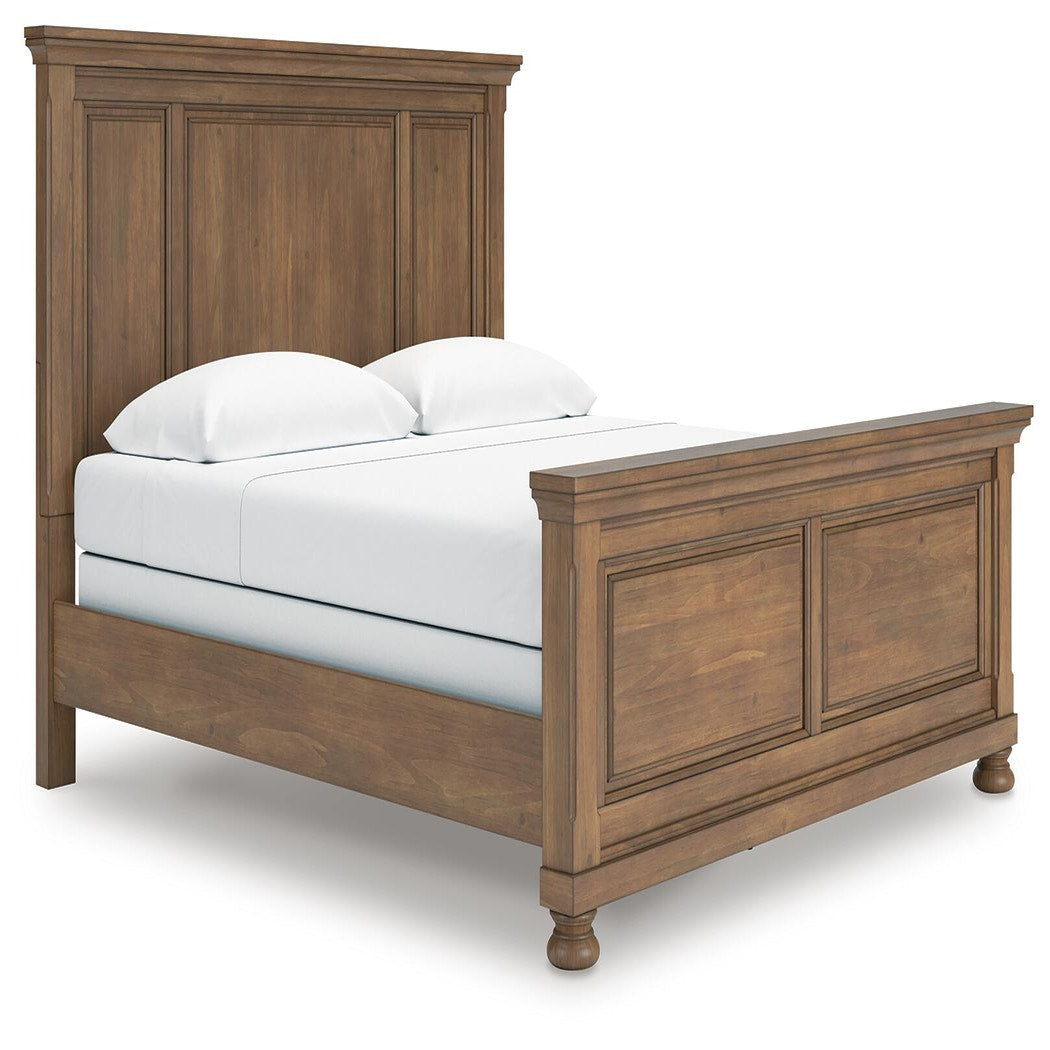 Feddinger King Panel Bed, Dresser, Mirror, Chest and 2 Nightstands (PCB779-SI) - Image 18