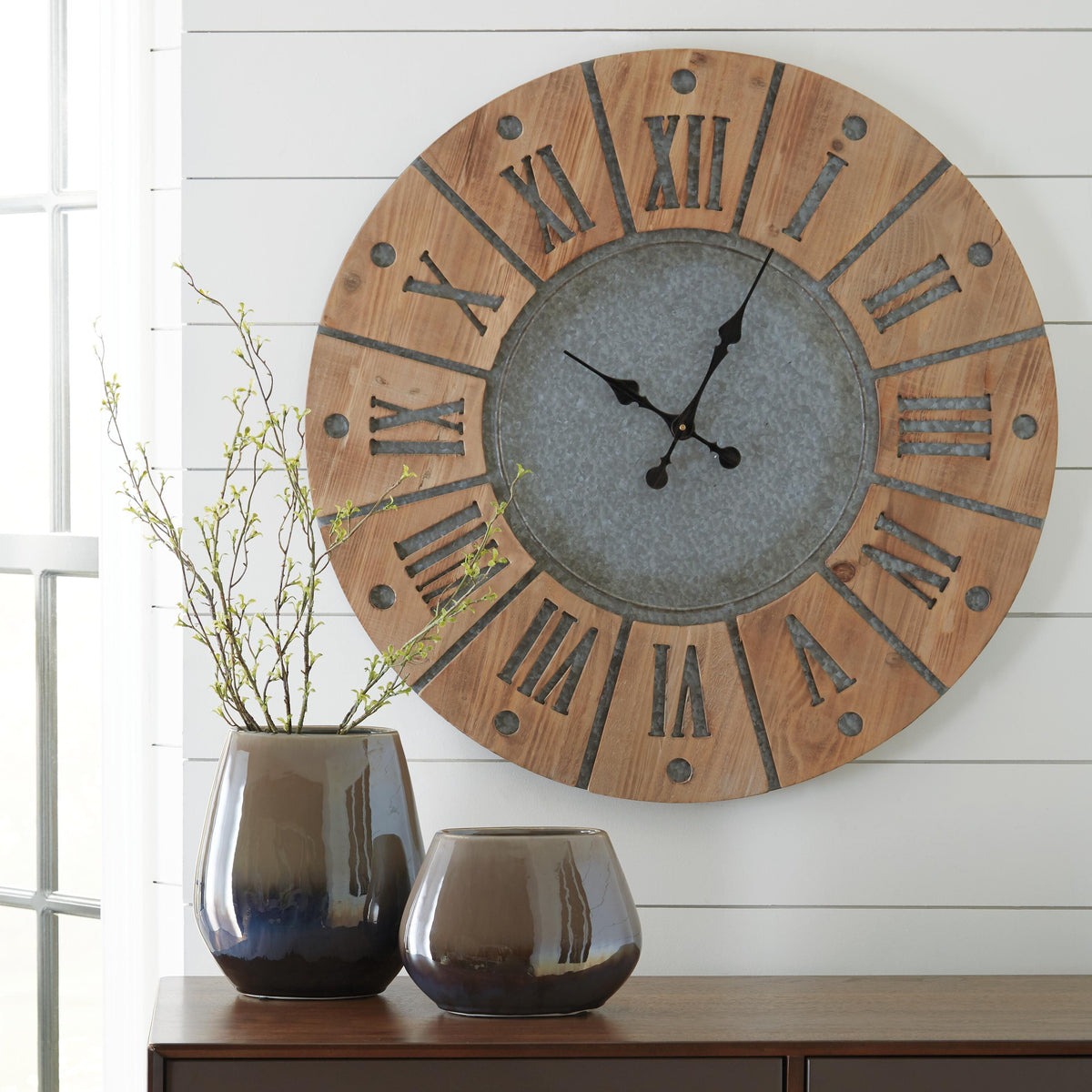Payson Wall Clock (A8010076-SI) - Image 3