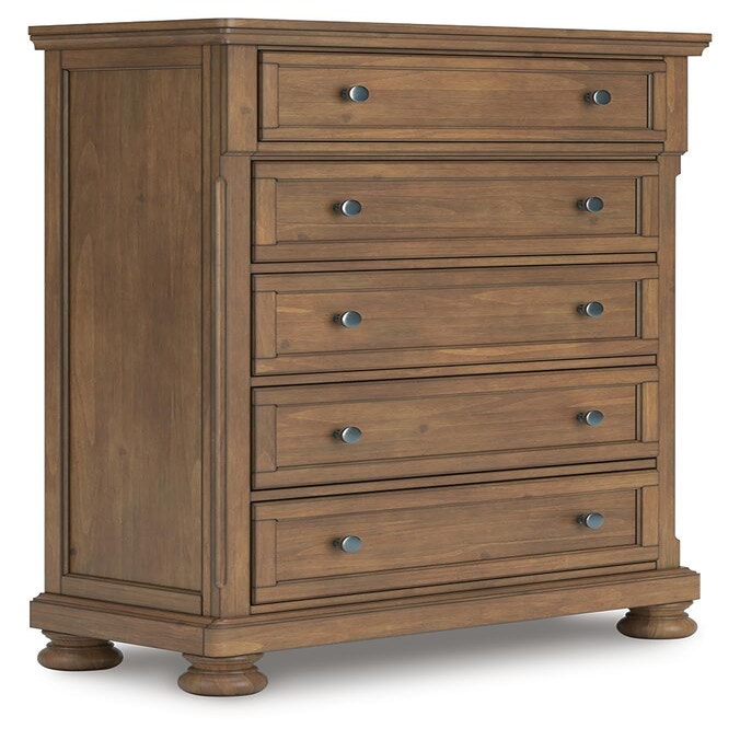 Feddinger King Panel Storage Bed, Dresser, Mirror, Chest and Nightstand (PCB779-SI) - Image 10