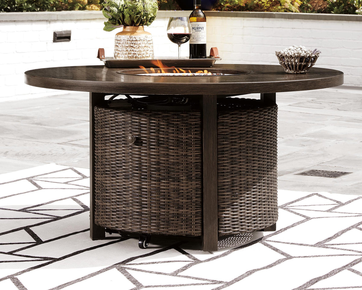 Paradise Trail Fire Pit Table (P750-SI) - Image 4