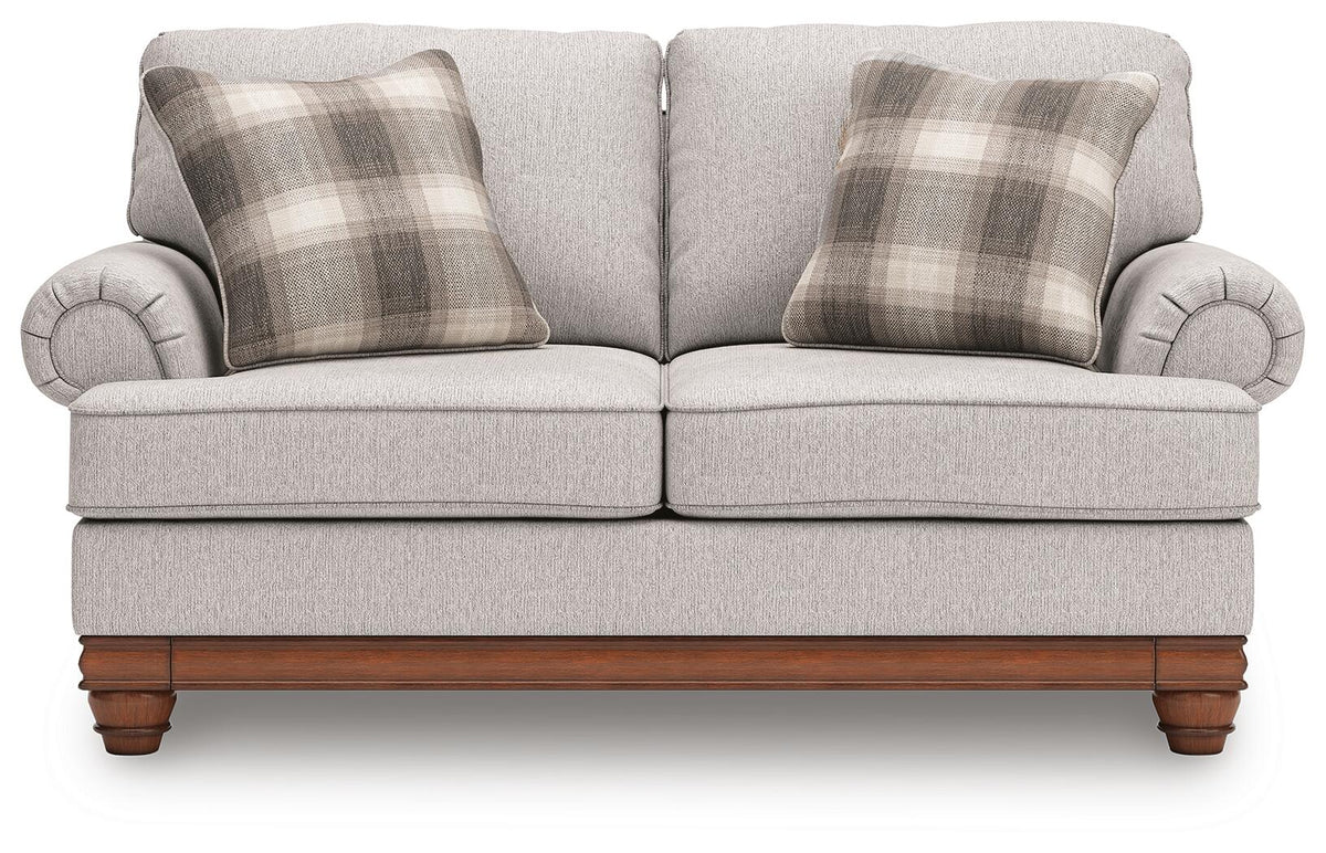 Clearbrooke Loveseat and Ottoman (PC56803-SI) - Image 5