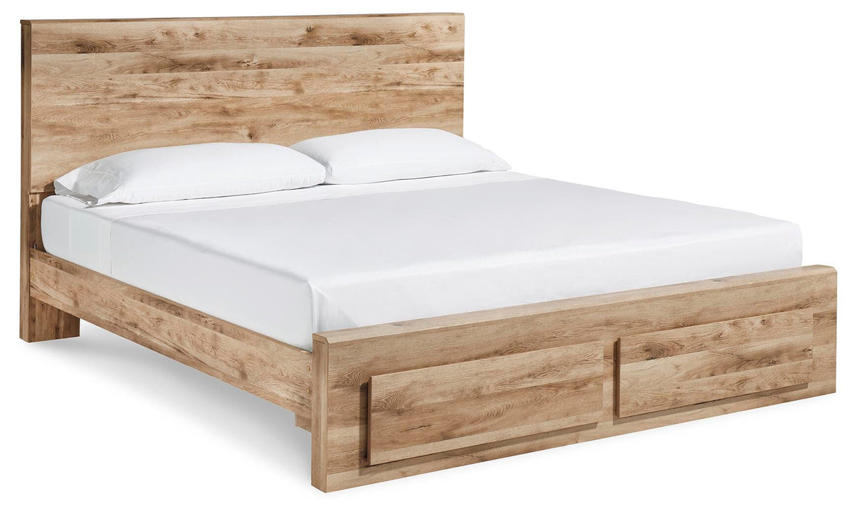 Hyanna Panel Storage Bed, Dresser, Mirror and 2 Nightstands (B1050-SI) - Image 5