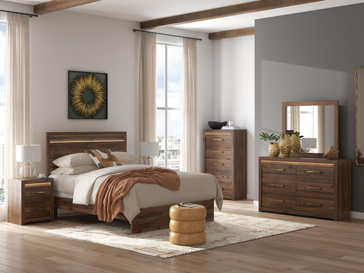 Janfyn Queen Panel Bed (PCB1010-SI) - Image 11
