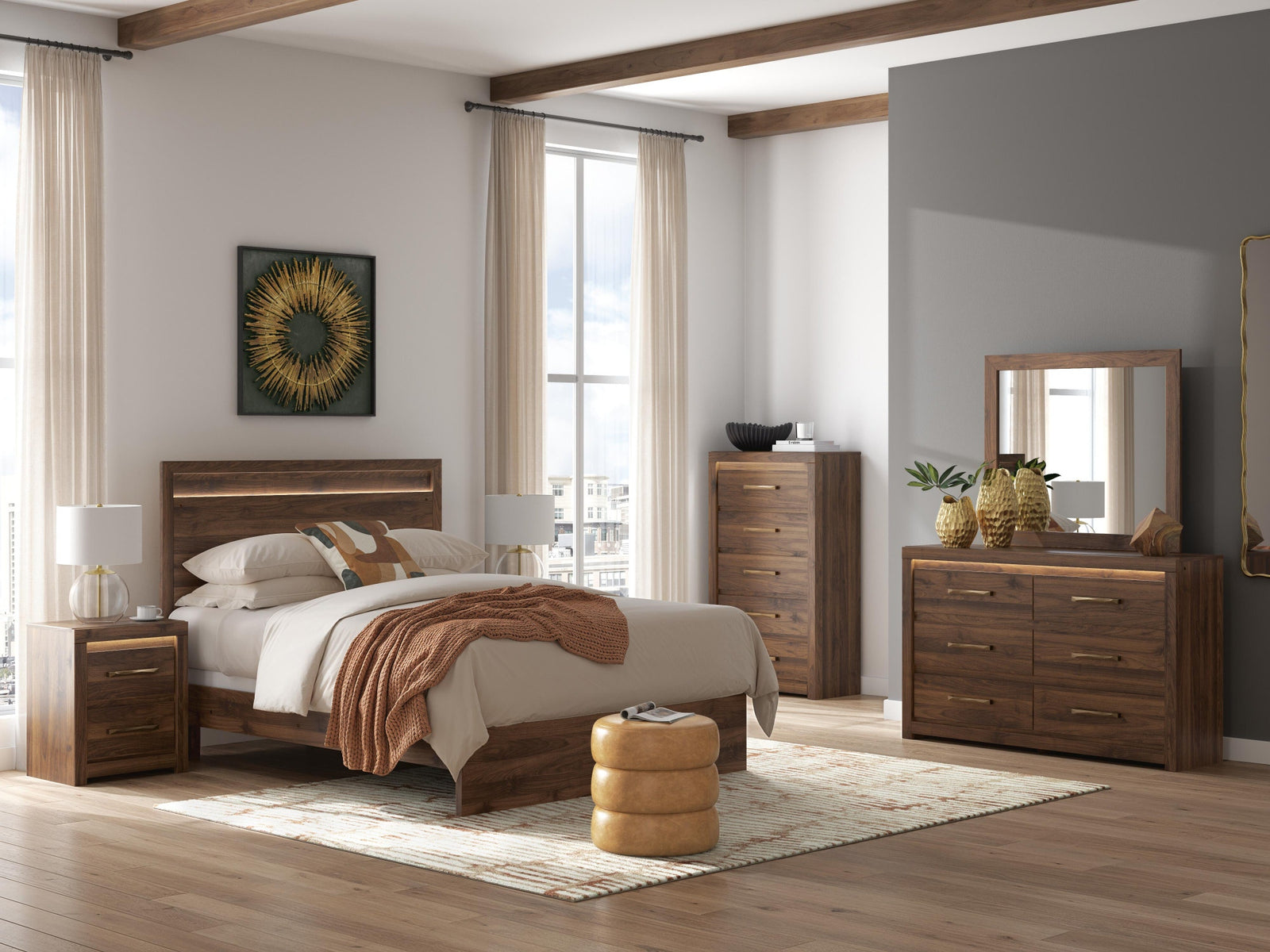 Janfyn Twin/Full Under Bed Storage (PCB1010-SI)