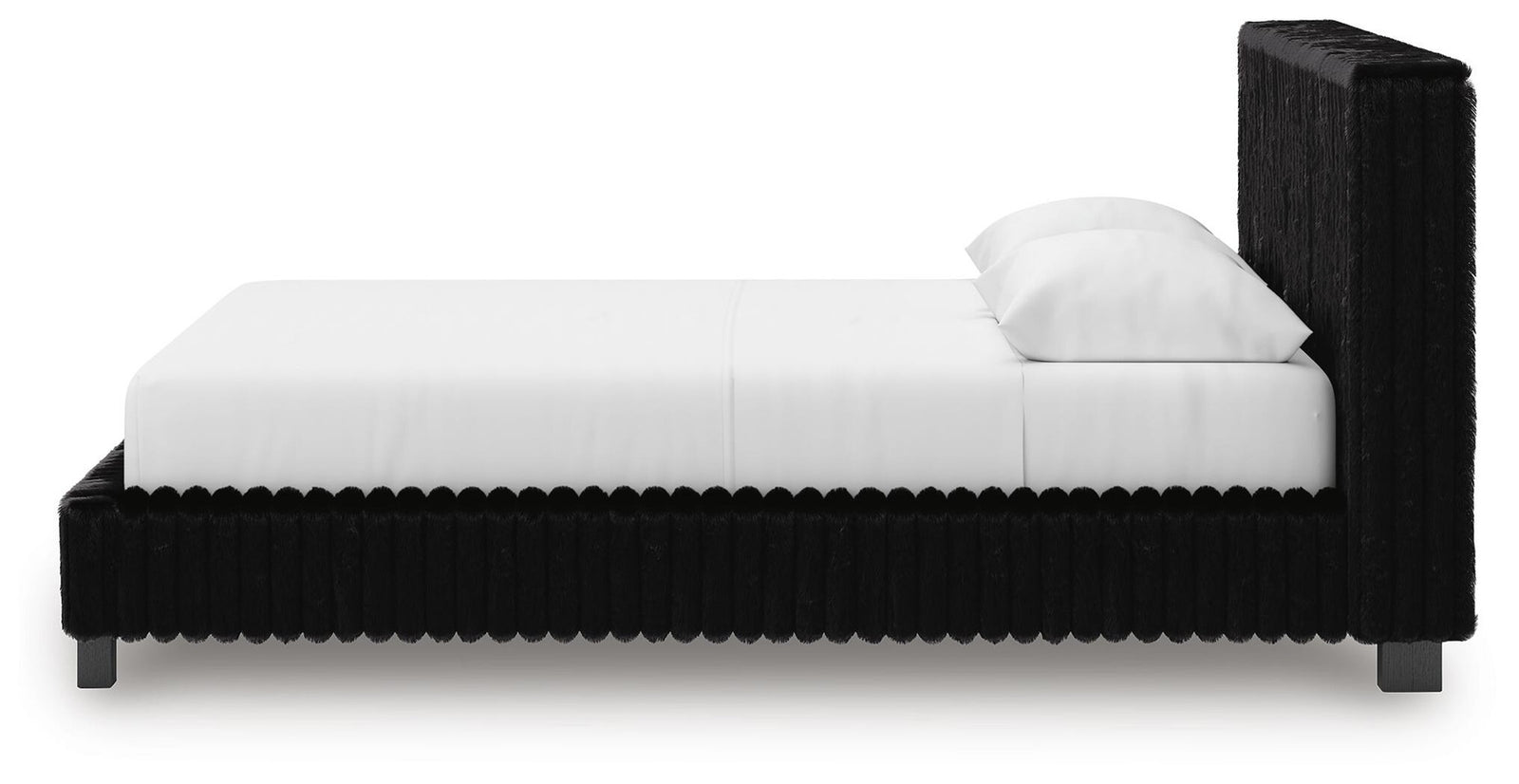 Zuraleus Queen Upholstered Bed, Dresser and Mirror (PCB3380-SI) - Image 13