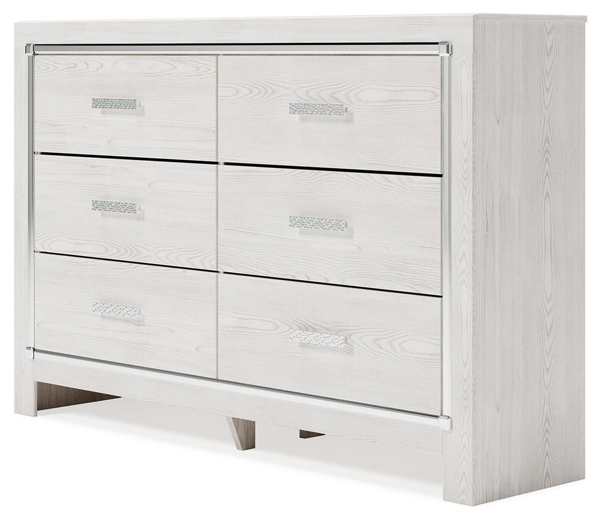 Altyra Panel Bed, Dresser, Chest and 2 Nightstands (B2640-SI) - Image 8