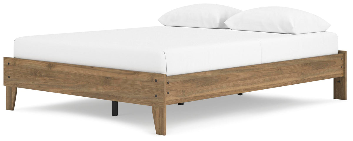 Deanlow Platform Bed - Honey  (EB1866-SI) - Image 3