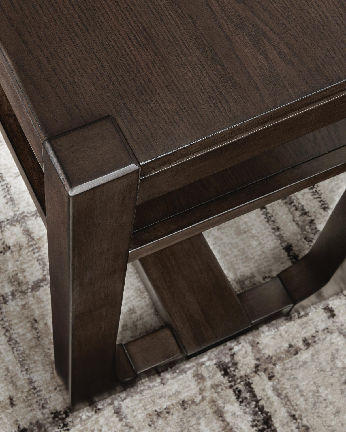 Breckington Sofa Table - Dark Brown  (T856-SI) - Image 5