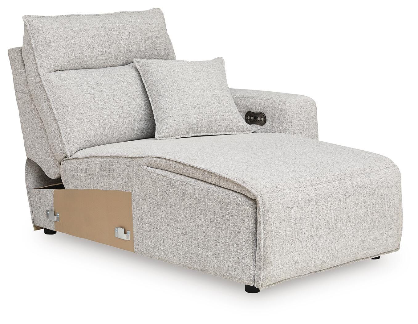 Modmax II Right-Arm Facing Power Chaise (65907-SI) - Image 11