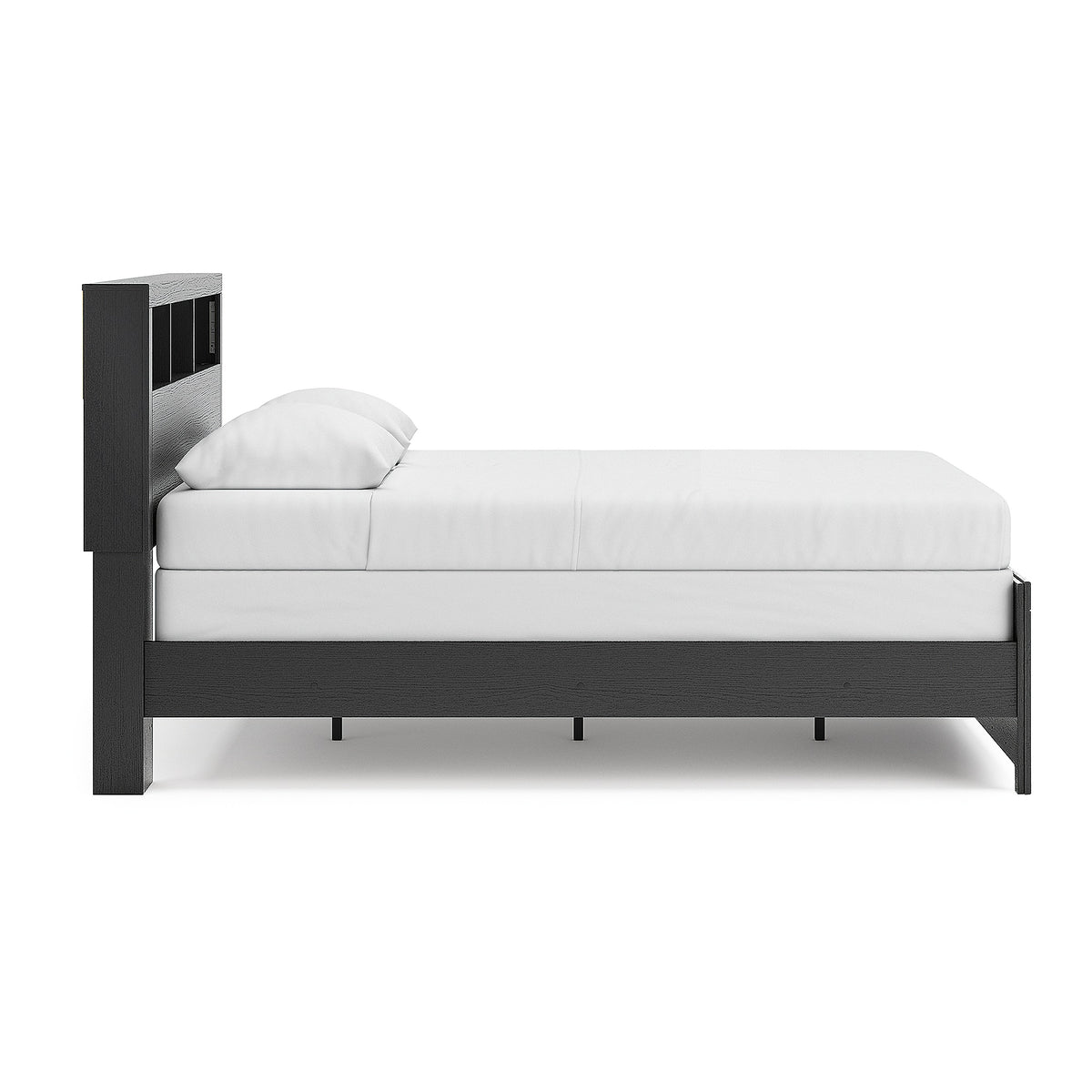 Broachmyn Queen Bookcase Panel Bed (PCB1118-SI) - Image 8