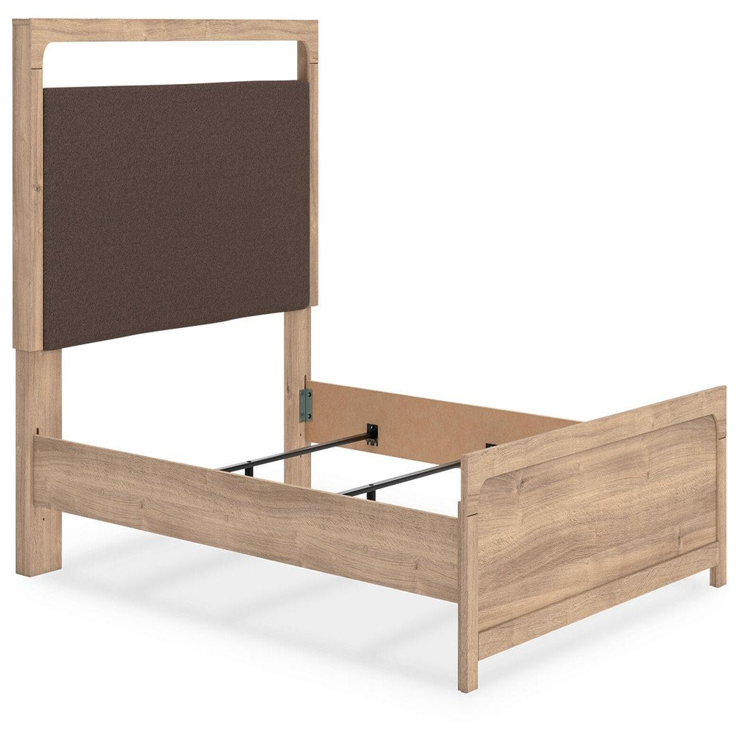 Kinlanni Queen Upholstered Panel Bed (PCB1360-SI) - Image 3