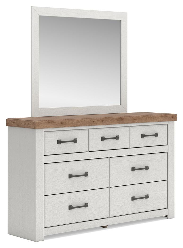 Savonport Panel Bed, Dresser and Mirror (B4615-SI) - Image 3