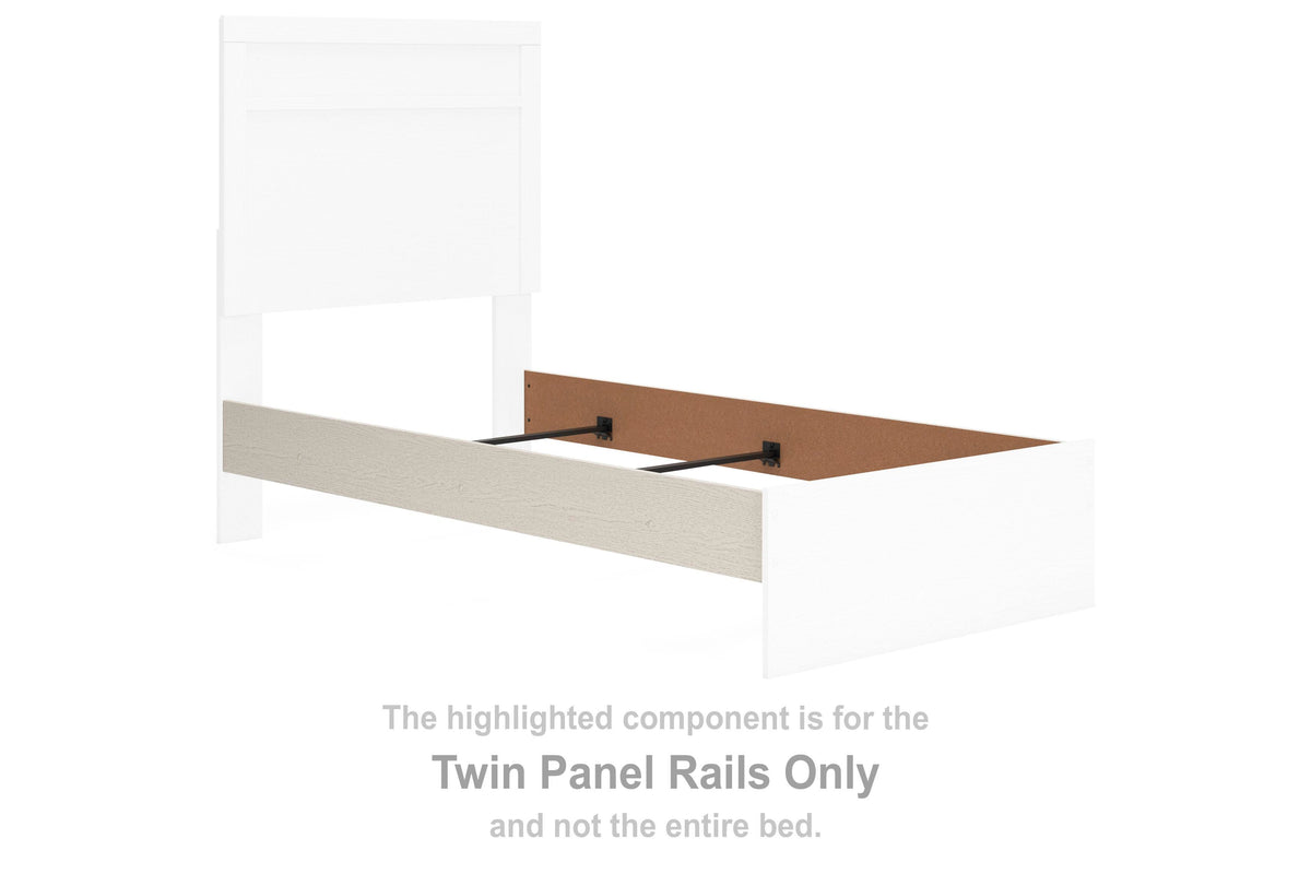 Stelsie Panel Rails (Youth) - White  (B2588-SI)
