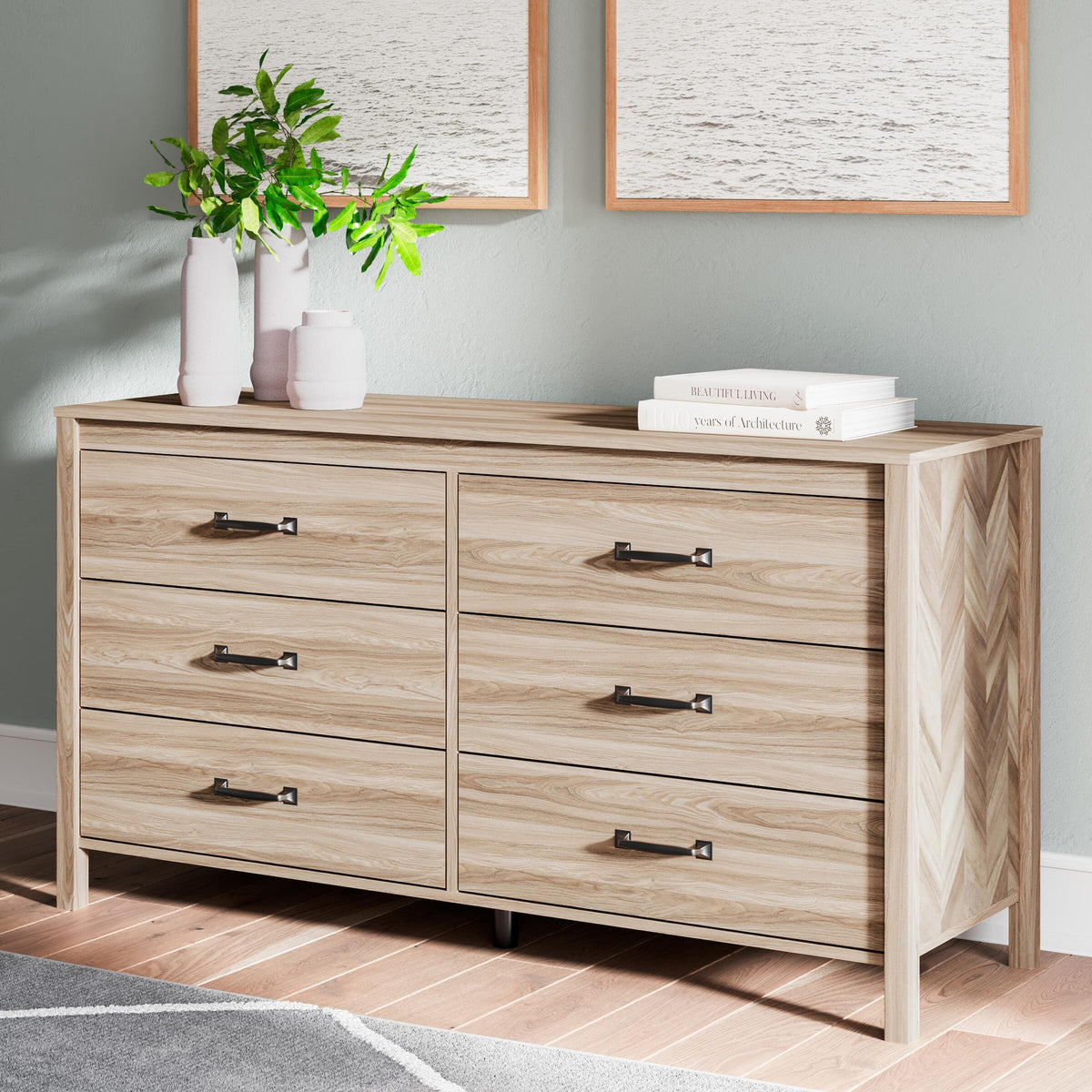 Battelle Dresser - Tan  (EB3929-SI) - Image 9