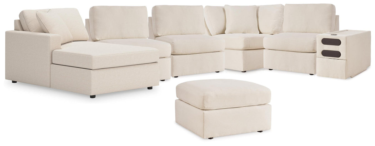 Modmax 6-Piece Sectional with Chaise and Ottoman (92103-SI)