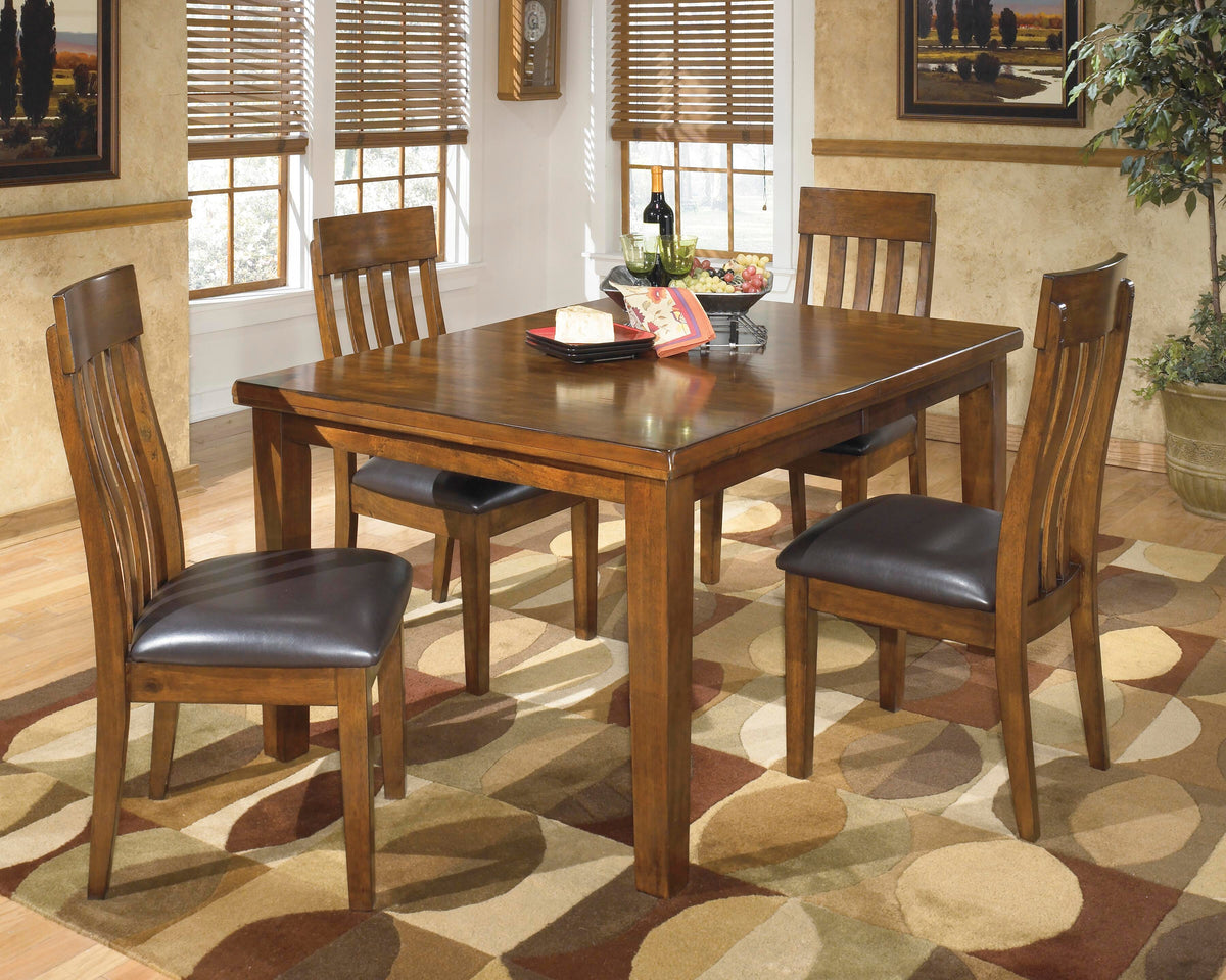 Ralene Dining Table with 4 Chairs (D594-SI)