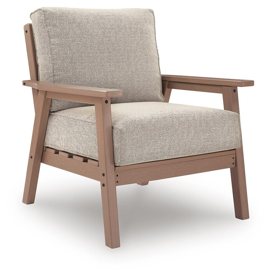 Grover Beach Outdoor Lounge Chair with Cushion (Set of 2) (PCP422-SI) - Image 7