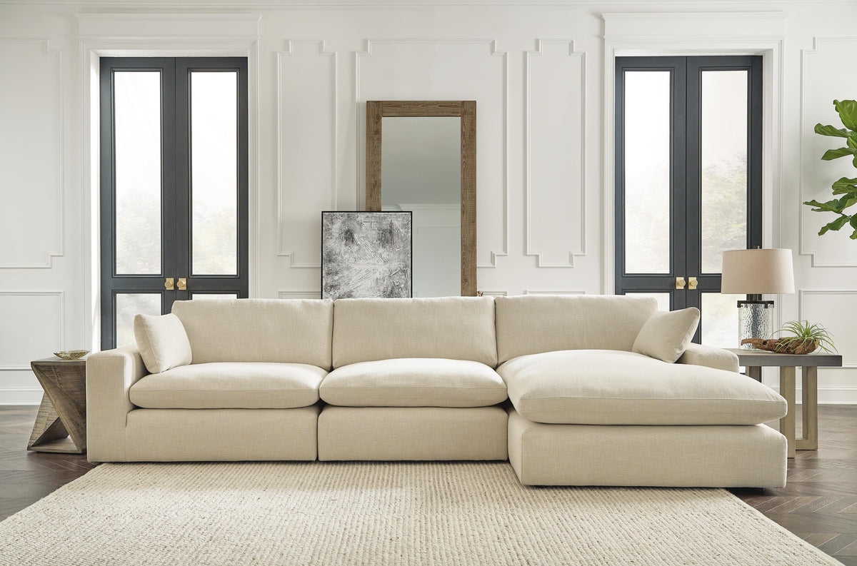 Elyza 3-Piece Sectional with Chaise (10006-SI) - Image 3