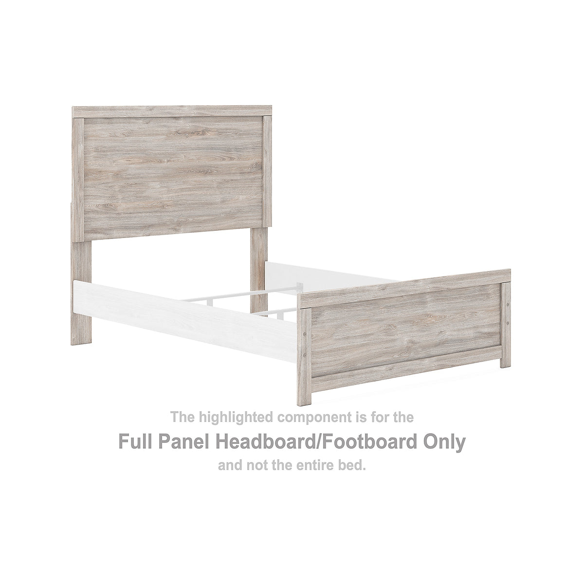 Broachmyn Full Panel Headboard/Footboard (PCB1120-SI) - Image 2