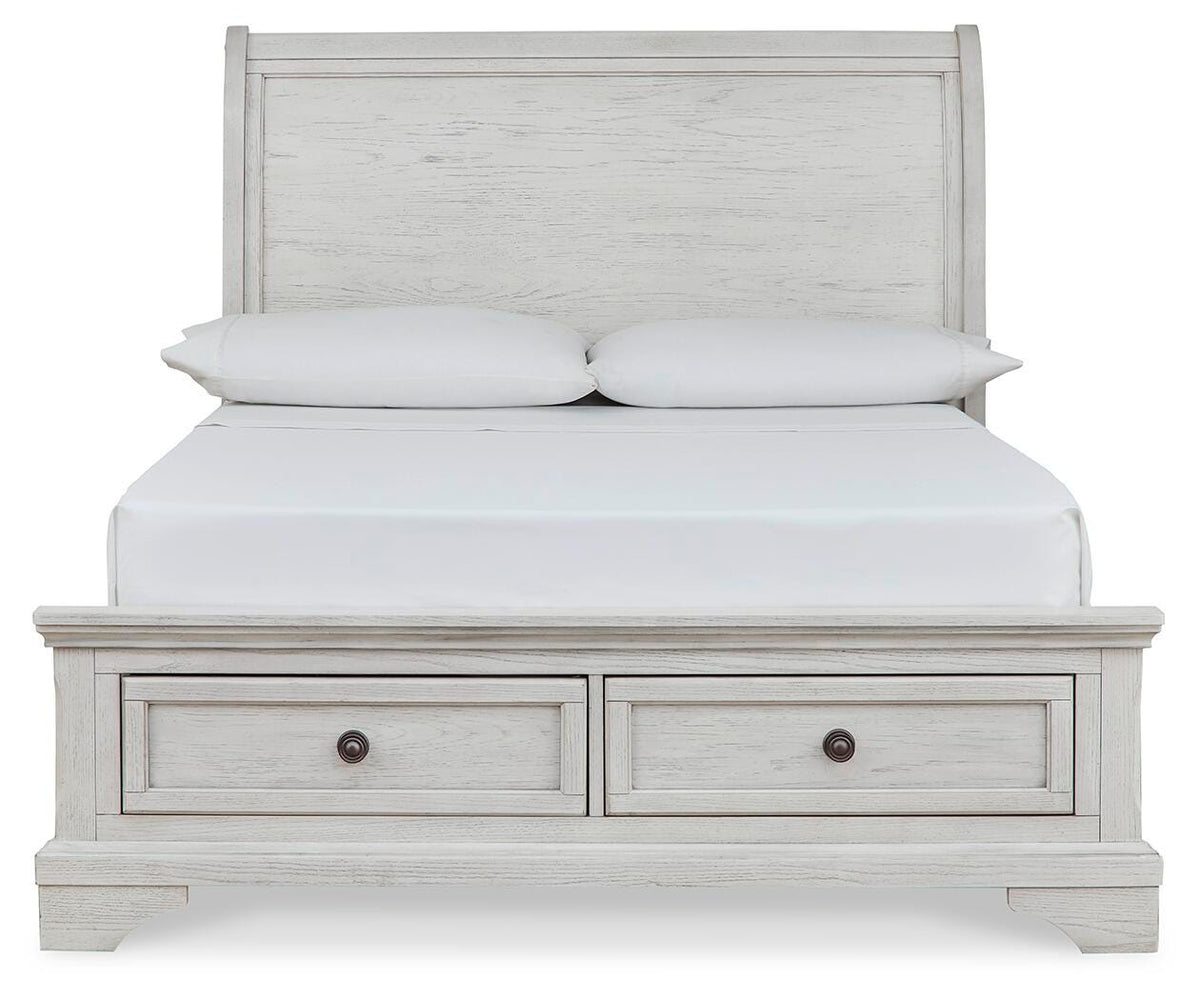 Robbinsdale Sleigh Storage Bed, Dresser and Mirror (B742-SI) - Image 3