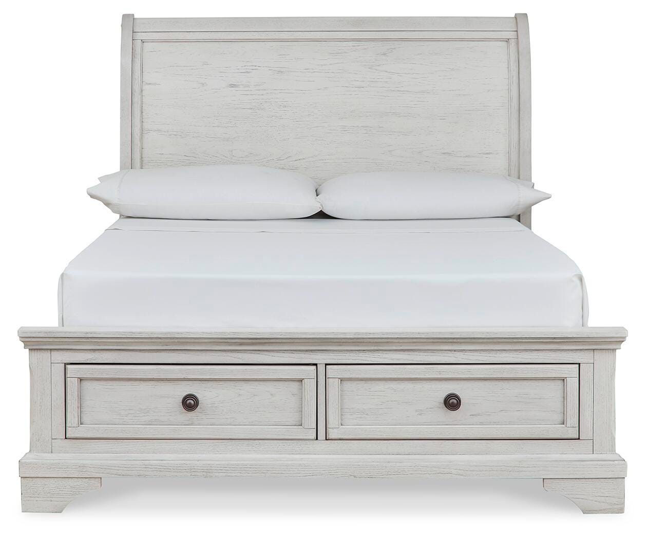 Robbinsdale Sleigh Storage Bed, Chest and Nightstand (B742-SI) - Image 6