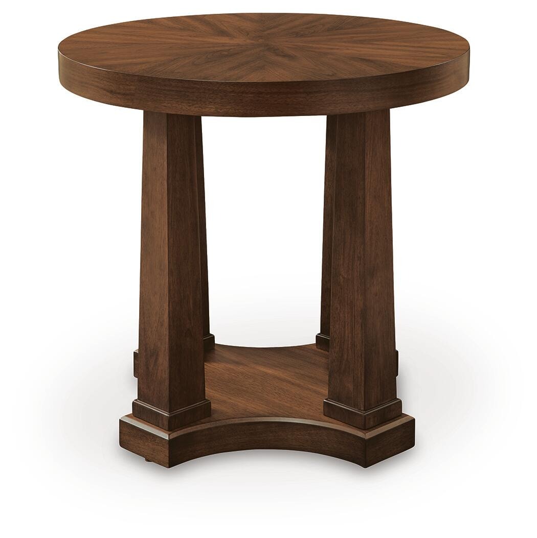 Rustic Plains End Table - Warm Brown  (T877-SI) - Image 2