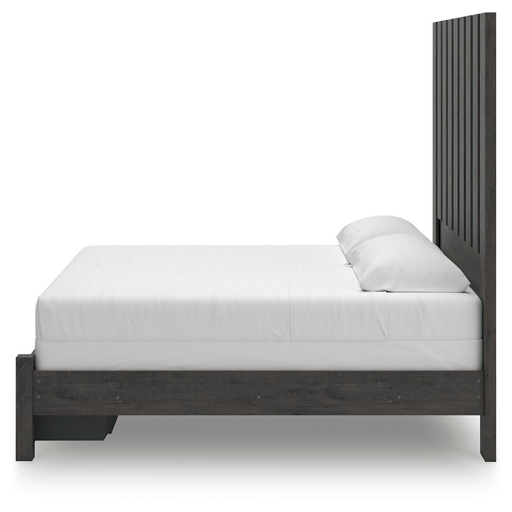 Fraluna King Panel Storage Bed (PCB3370-SI) - Image 7