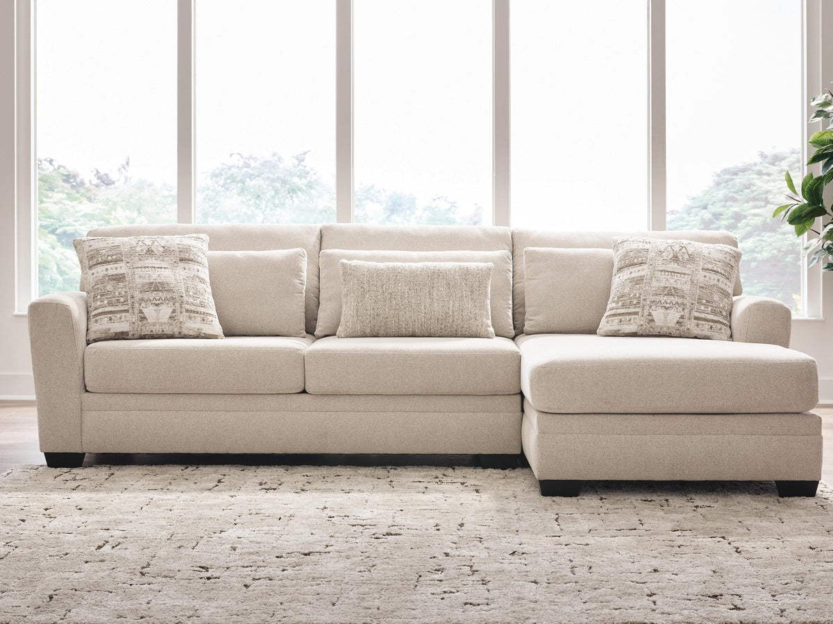 Mandi Point 2-Piece Sectional Sofa Chaise (62606-SI) - Image 2