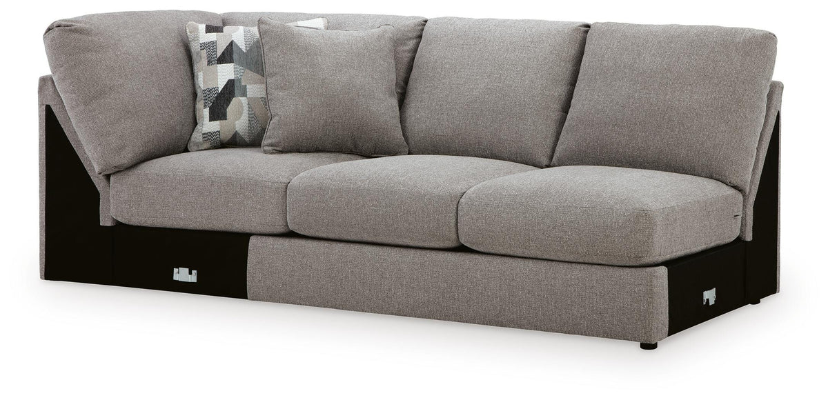 Lindon Left-Arm Facing Loveseat with Wedge (84704-SI)