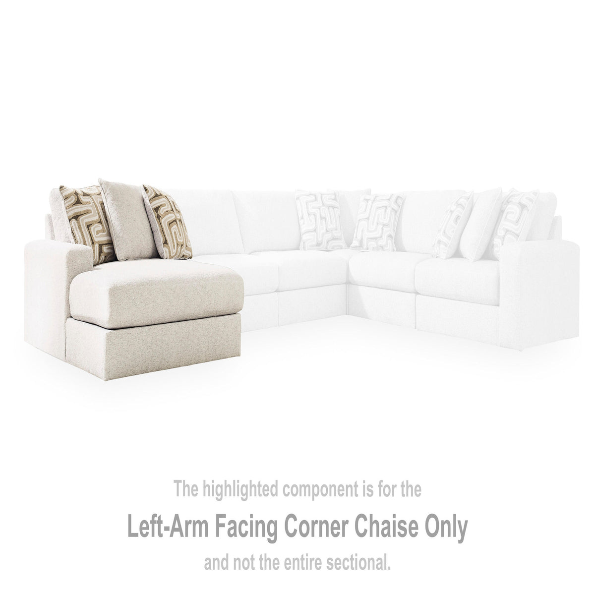 Kestrie Left-Arm Facing Corner Chaise (PC68706-SI) - Image 15