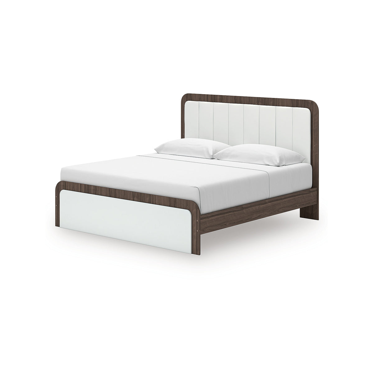 Kendanport King Upholstered Bed, Dresser and Nightstand (PCB1108-SI) - Image 17
