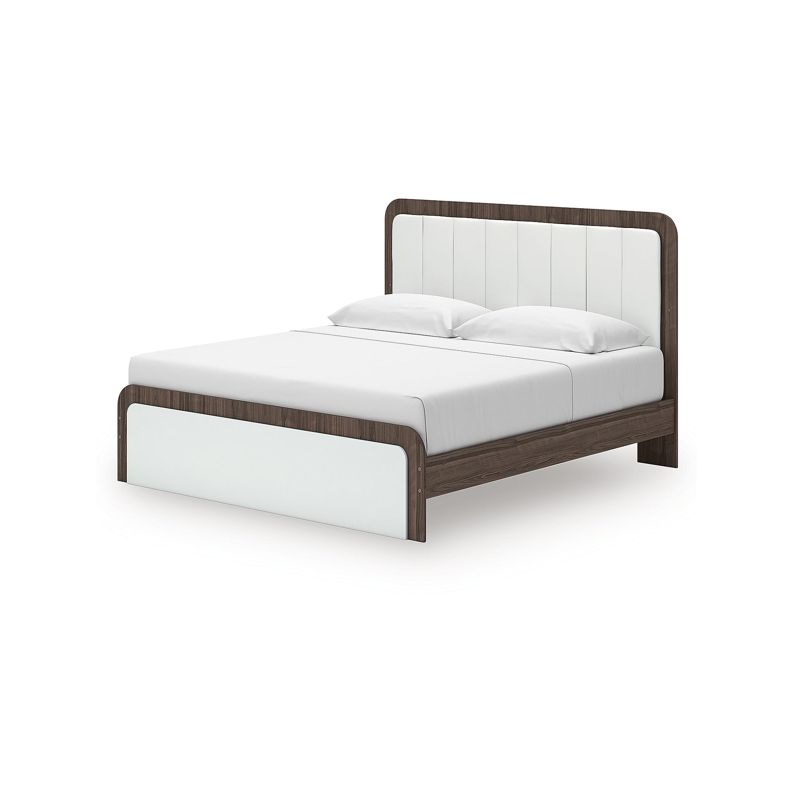 Kendanport King Upholstered Bed, Dresser and Nightstand (PCB1108-SI) - Image 17
