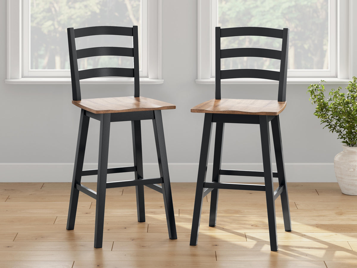 Wildenauer Bar Table and 2 Barstools (D634-SI) - Image 12