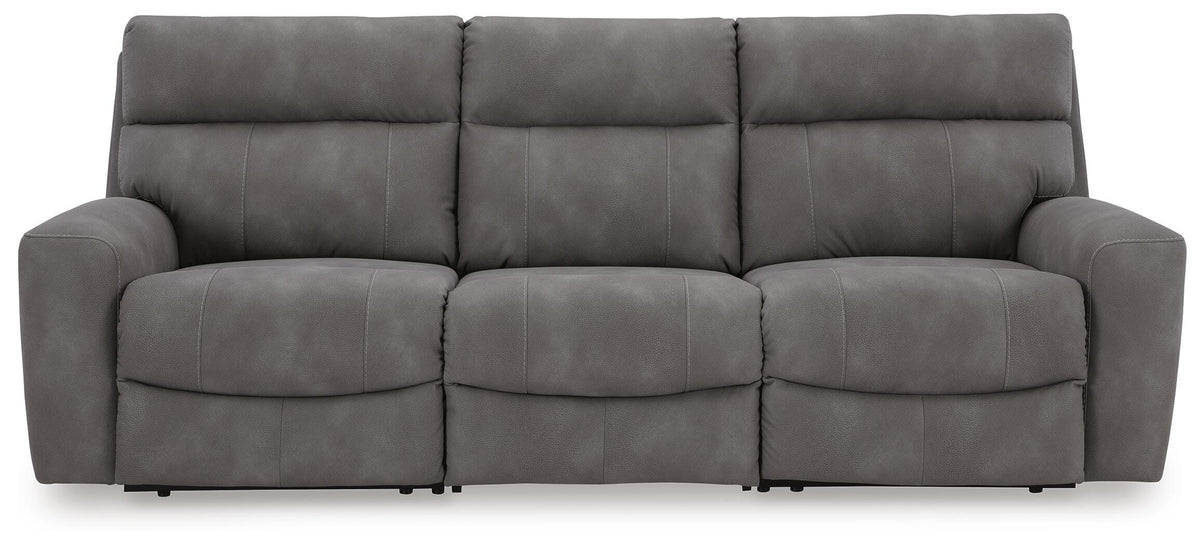Next-Gen Durapella 3-Piece Power Reclining Sectional Sofa (61003-SI) - Image 2